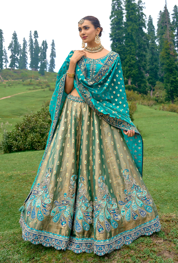 Blue Lehenga Choli