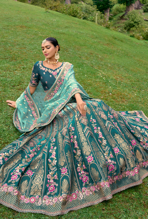 Green Lehenga Choli