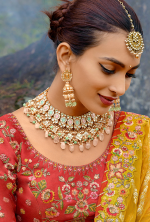 Yellow Lehenga Choli