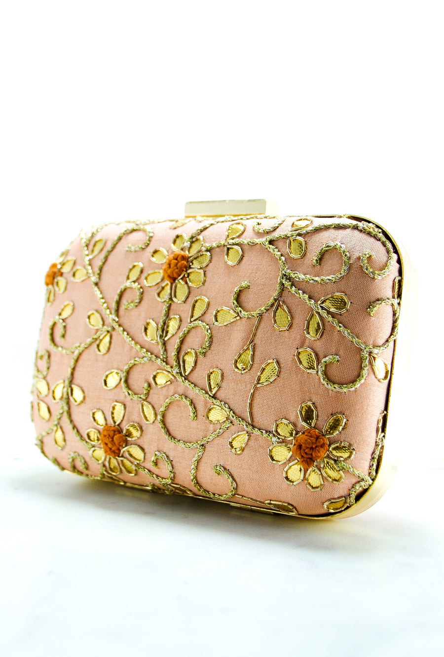 Fancy Walas Presents Designer Handicraft Women's Bridal Clutch Bag Handbag  Purse for women's, Wedding clutches for ladies Wallet (Gold) : Amazon.in:  Fashion